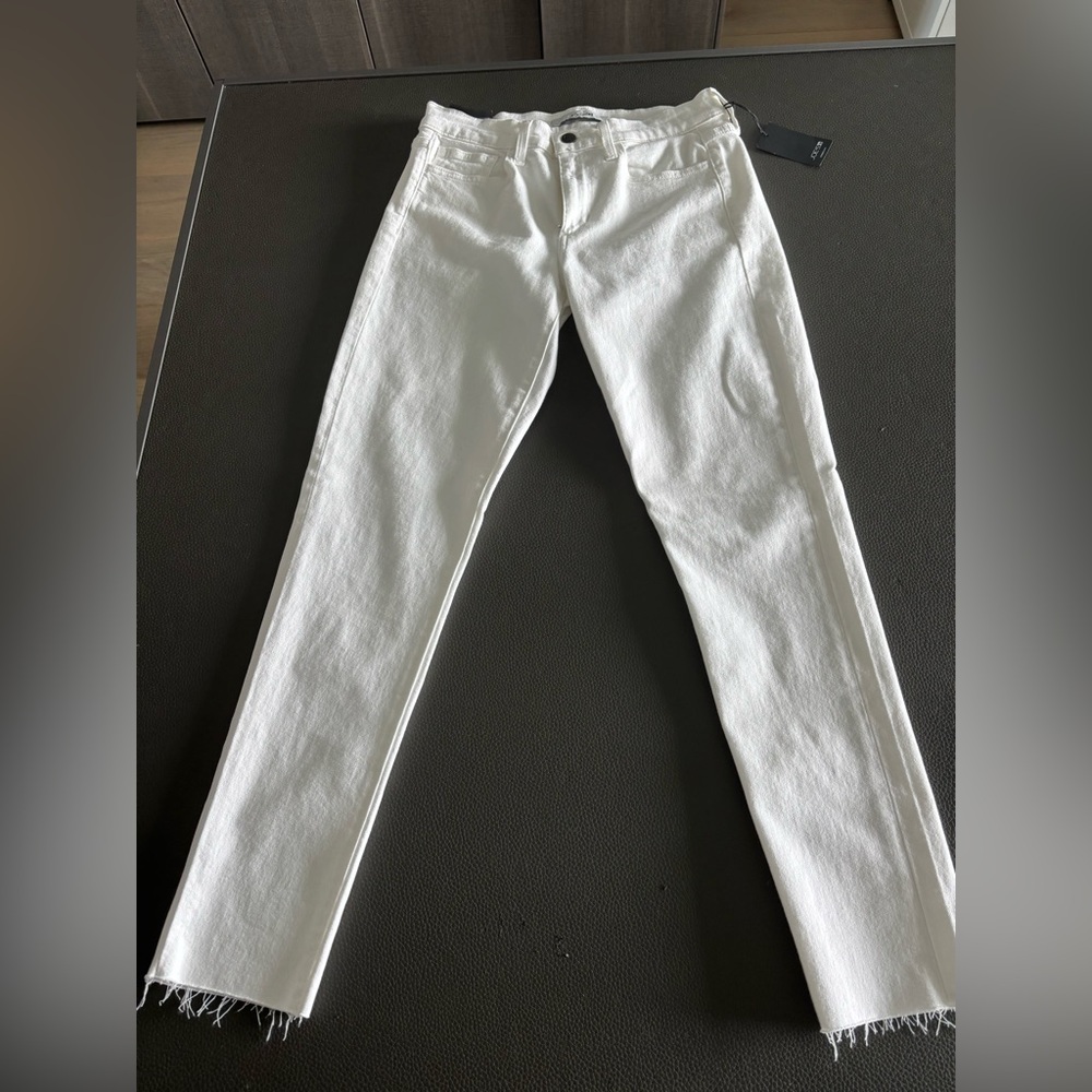 Joe's Jeans Ivory Denim Trousers
